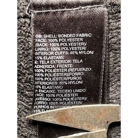 The North Face Women's Small Windwall Full Zip Black Hooded Lined Jacket Pockets - Picture 4 of 11